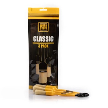 3-pack Detailing Borstar WorkStuff Brush
