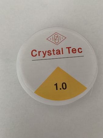 1mm transparant Elastisk ca 12 m per rulle