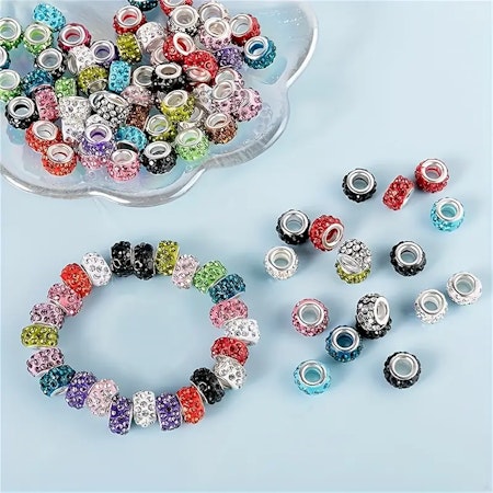 10st mix Strass