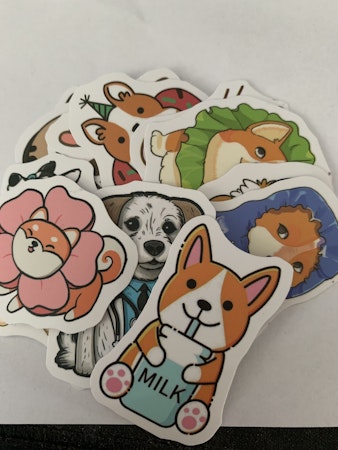 5-pack mix med tema hundar