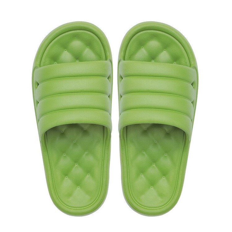 Komfortable tøfler (grønn)