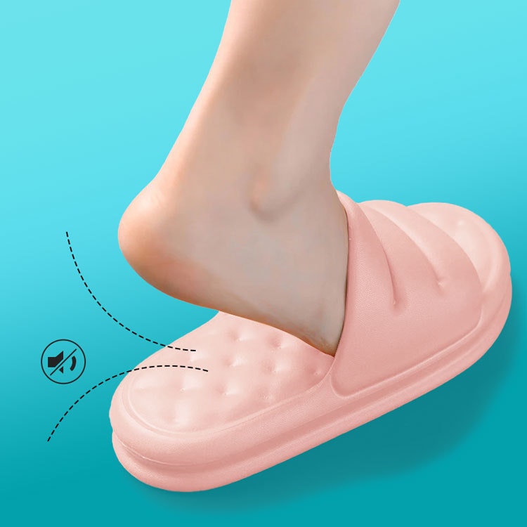Støtdempende sandaler (rosa) – Myke og gode – Reduserer fotsmerter -  Fotbutikken