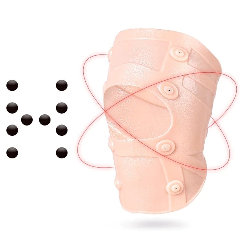 Knestøtter med magneter (2 stk.) - Gir støtte til kneleddene dine -  Fotbutikken
