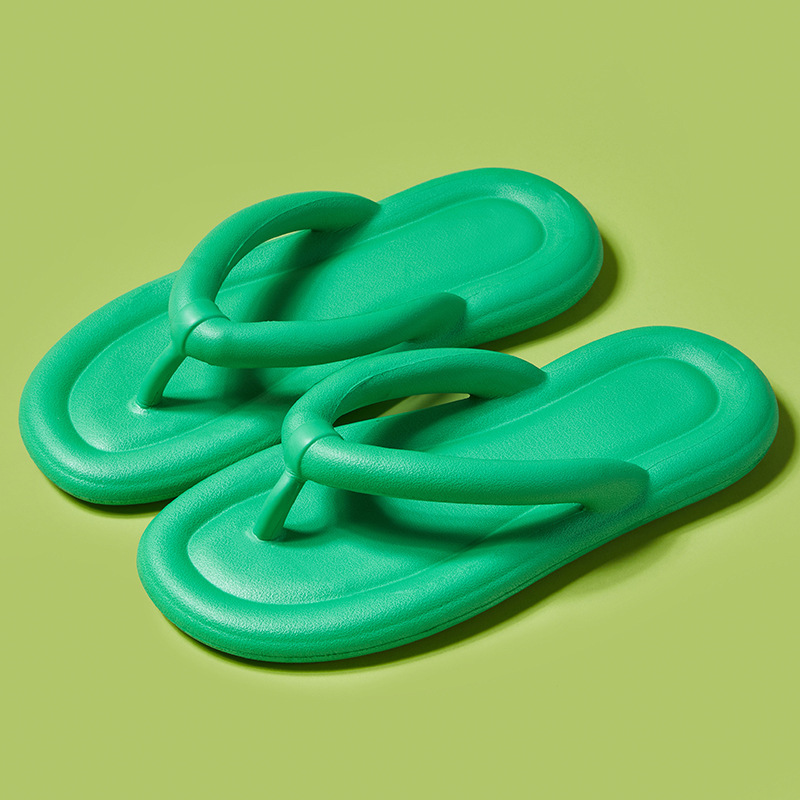 Støtdempende flip-flops (grønn)