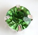 Sew on kristaller light green 8mm