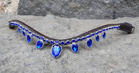 Droppannband blå 44-54cm