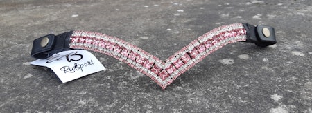NI pannband rosa/vit minishettis-shettis (flera färger)