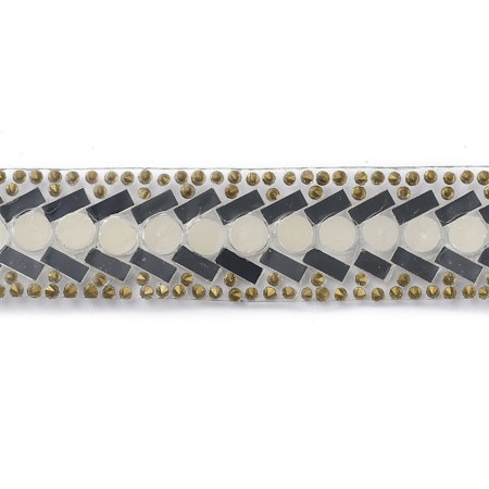 Hotfix strassband crystal 19mm, 1dm