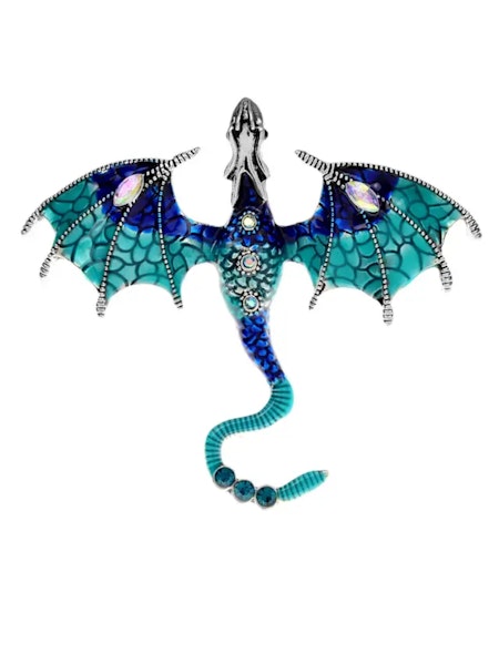 Smycke dragon (flera färger)