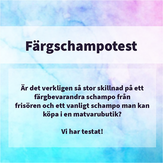 Färgschampotest