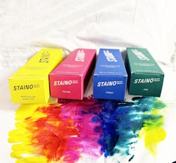 Specialdeal! Staino Regnbågs-kit & 8 st färgpenslar