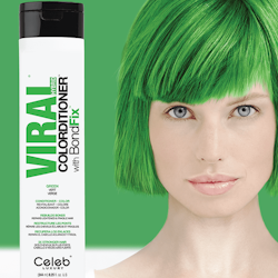 Viral Hybrid Colorditioner Green, Celeb Luxury