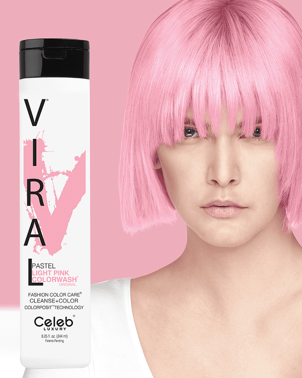 Viral Colorwash Schampo, Pastel Light Pink, Celeb Luxury