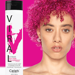 Viral Colorwash Schampo, Extreme Hot Pink, Celeb Luxury