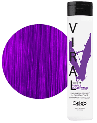 Viral Colorwash Schampo, Extreme Purple, Celeb Luxury