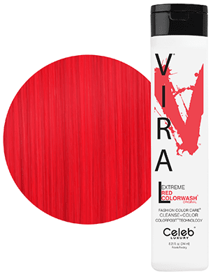 Viral Colorwash Schampo, Extreme Red