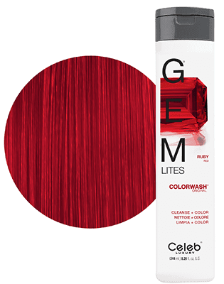 Gem Lites Schampo, Ruby Red, Celeb Luxury