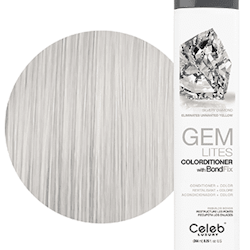 Gem Lites Colorditioner Silvery Diamond. Eliminates Unwanted Yellow , Celeb Luxury