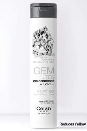 Gem Lites Colorditioner Silvery Diamond. Eliminates Unwanted Yellow 244 ml