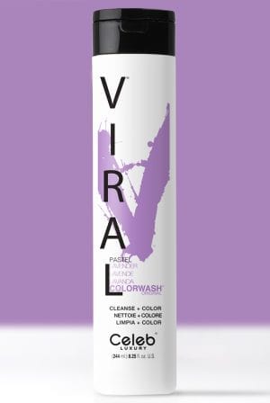 Viral Colorwash Schampo, Pastel Lavender ( OBS BLÅARE ÄN FÄRGPROV), Celeb Luxury