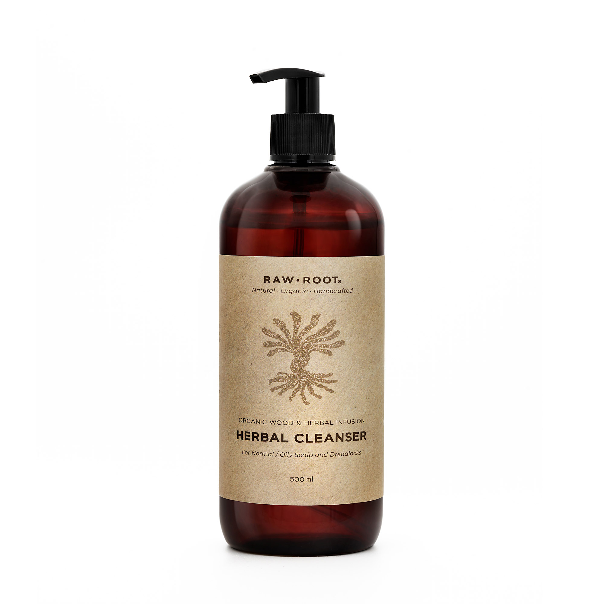 Herbal Cleanser Shampoo - Raw Roots
