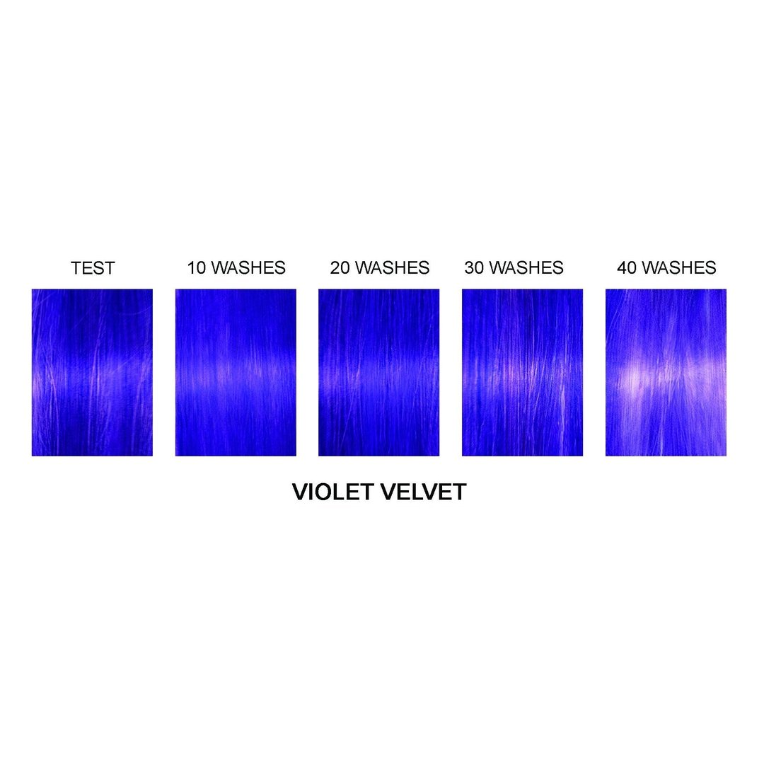 Violet Velvet, Manic Panic Professional (OBS LJUSARE OCH BLÅARE ÄN FÄRGPROV)