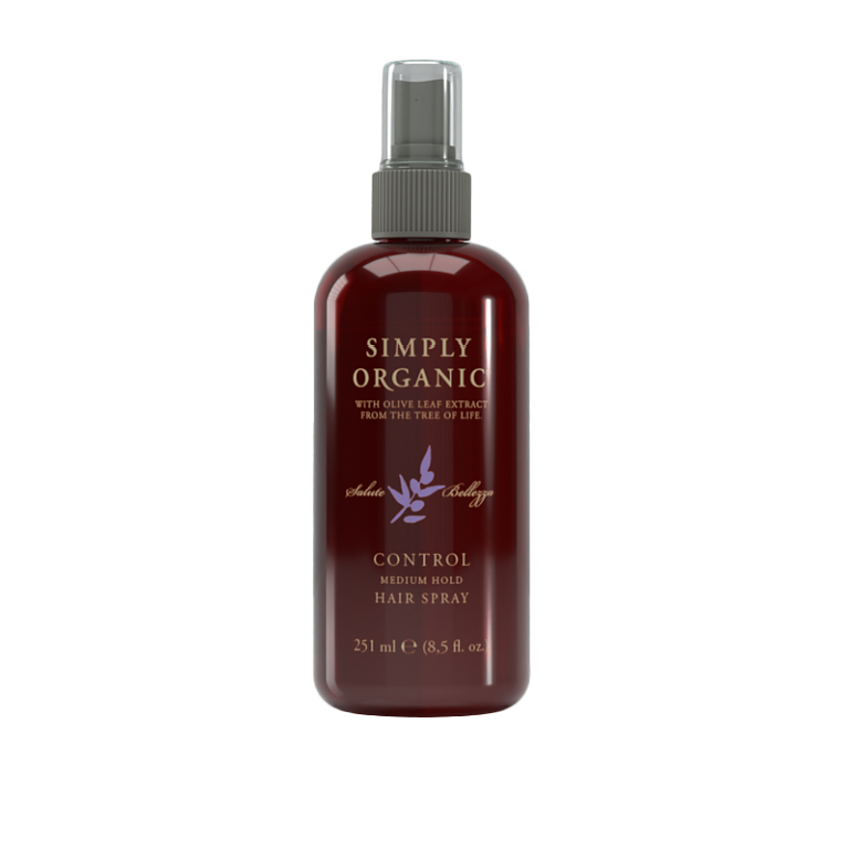 Medium Hold Hairspray, Simply Organic 250ml