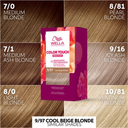 9/97 Cool Beige Blonde - Wella Color Touch Pure Naturals