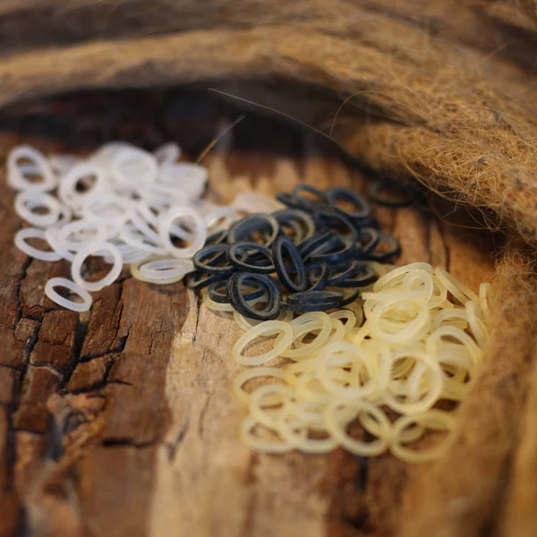 Natural Latex Rubber Bands - Raw Roots