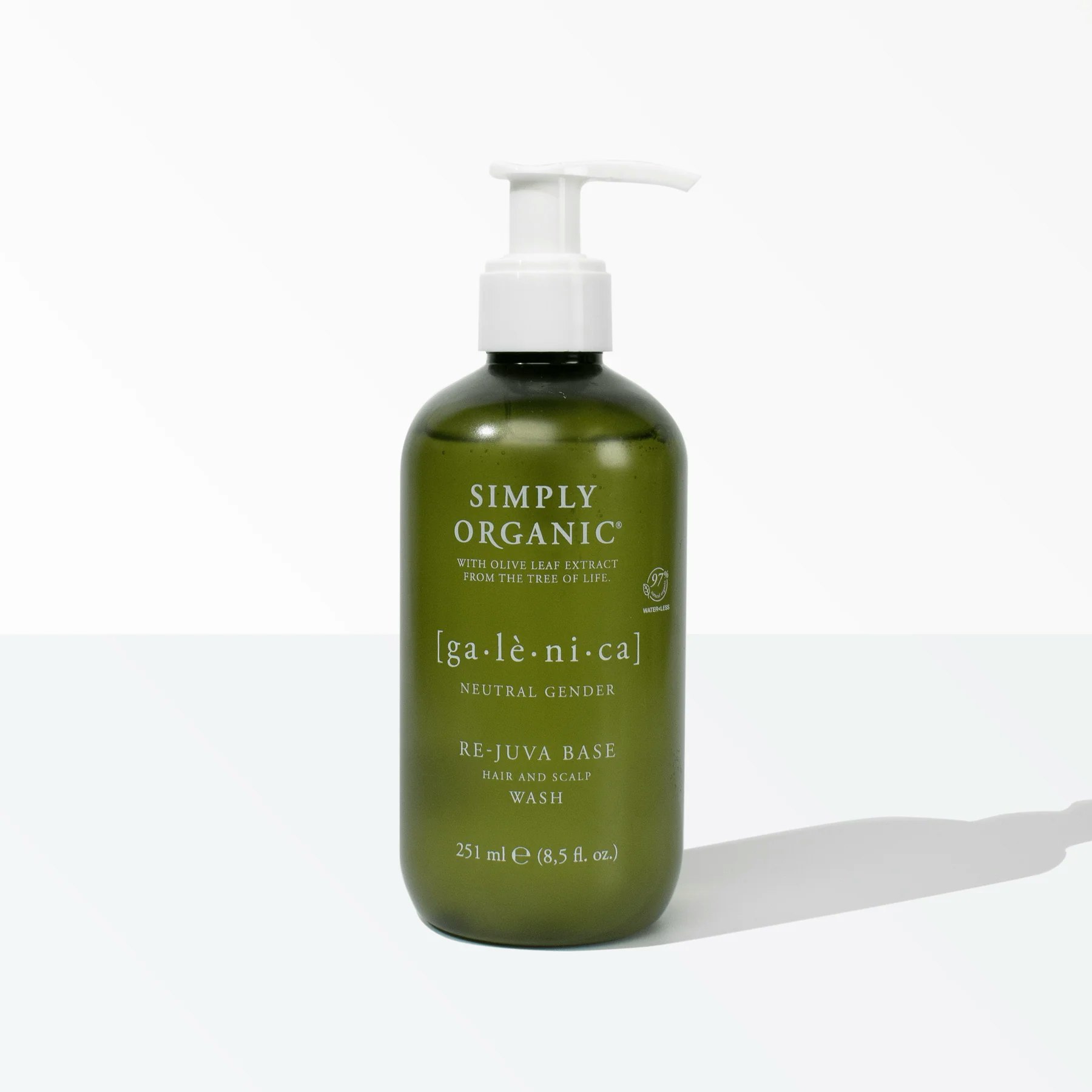 Galènica Re-Juva Base Hair & Scalp Wash -Simply Organic 251ml