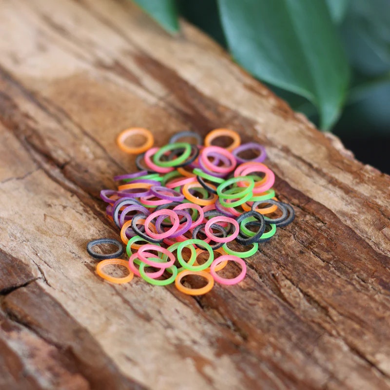 Natural Latex Rubber Bands - Raw Roots