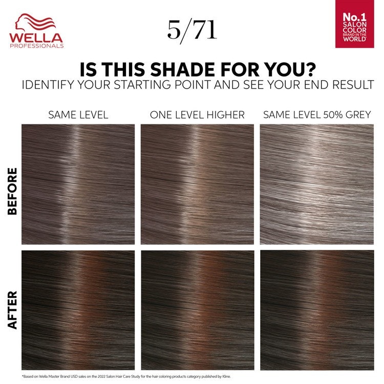 5/71 Dark Maple Brown  - Wella Color Touch