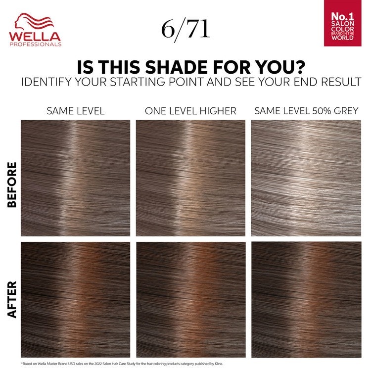 6/71 Medium Maple Brown - Wella Color Touch