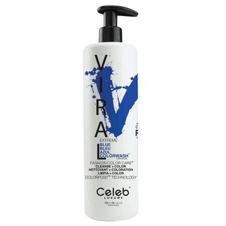 Viral Colorwash Schampo, Extreme Blue, Celeb Luxury