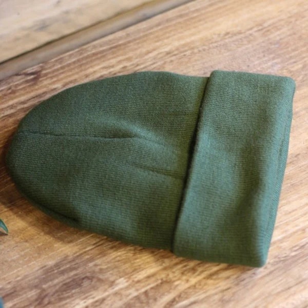 Slouchy Satinlined Beanie - Raw Roots