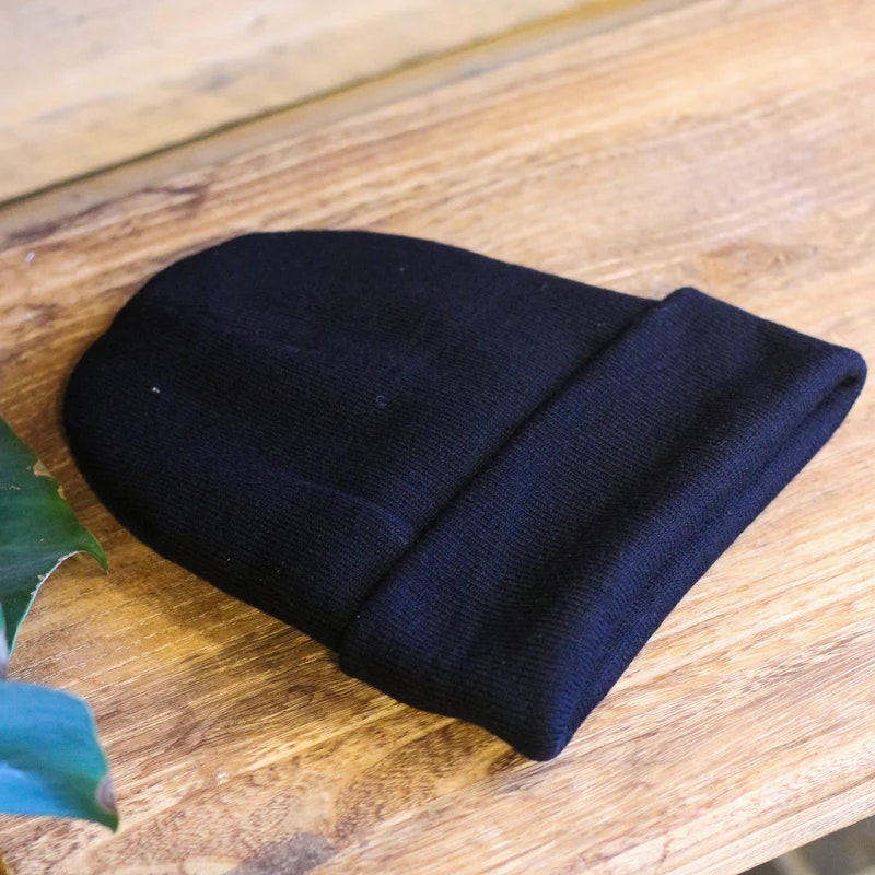 Slouchy Satinlined Beanie - Raw Roots
