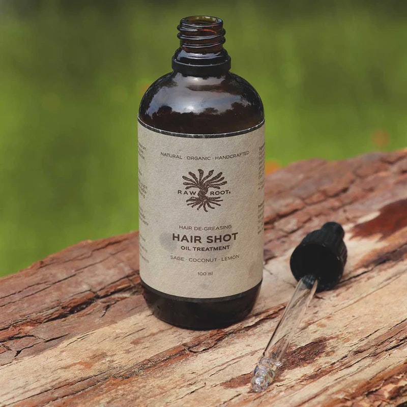 De-Greasing Hair Shot - Oil treatment- Raw Roots