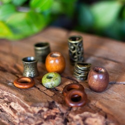 Bronze Accents Dreadlock Jewellery-Raw Roots