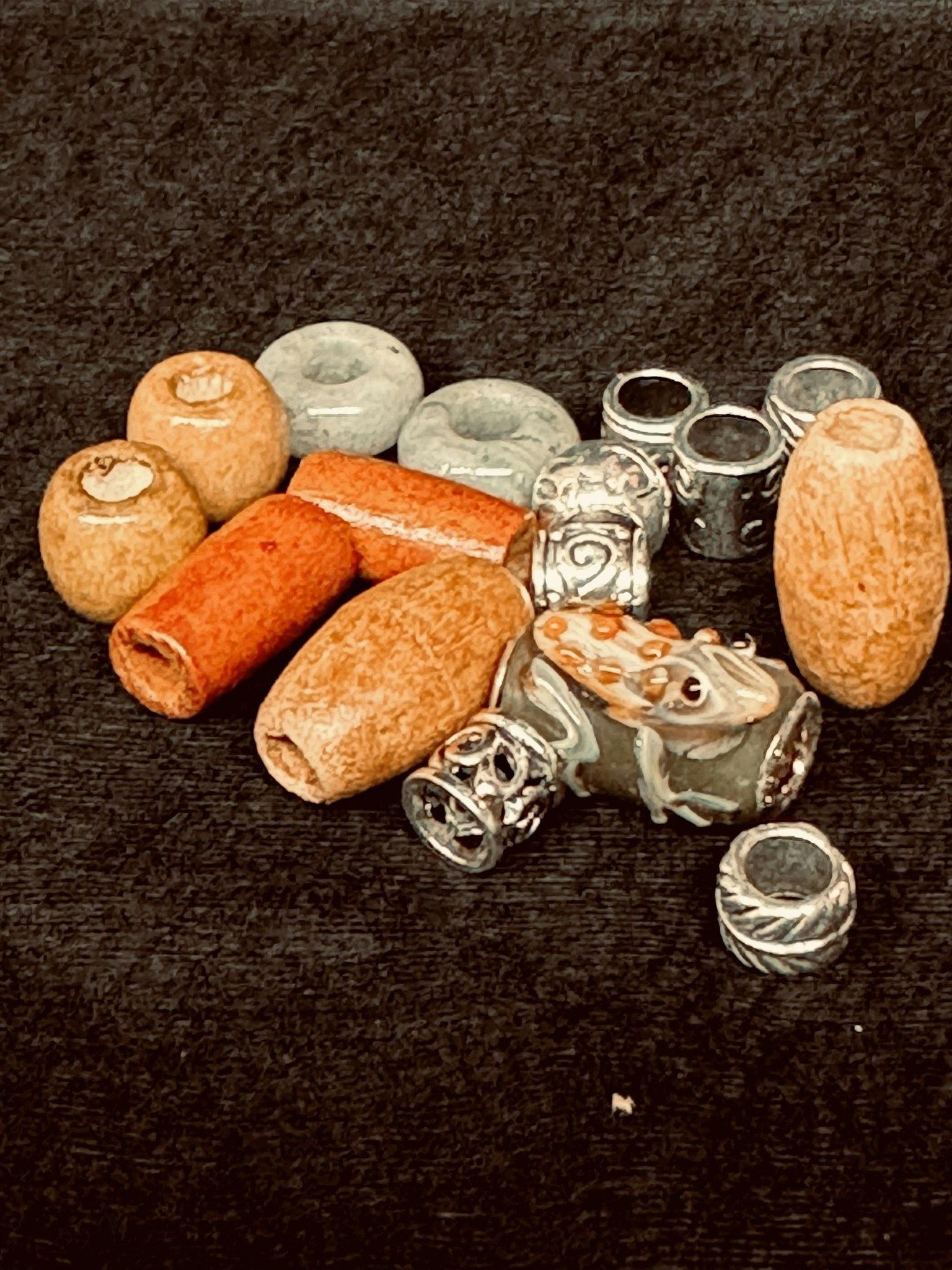 Tropical Dread Bead Set-Raw Roots