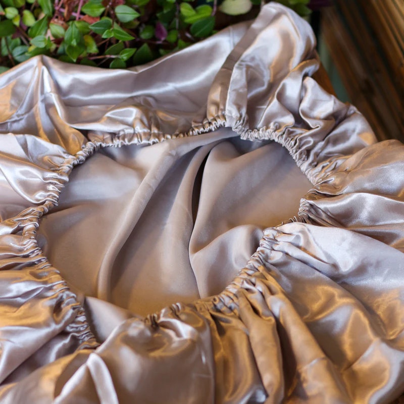 Satin Pillow Case Cover- Raw Roots