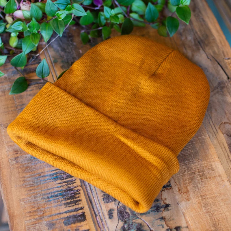 Slouchy Satinlined Beanie - Raw Roots