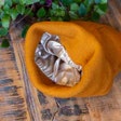Slouchy Satinlined Beanie - Raw Roots