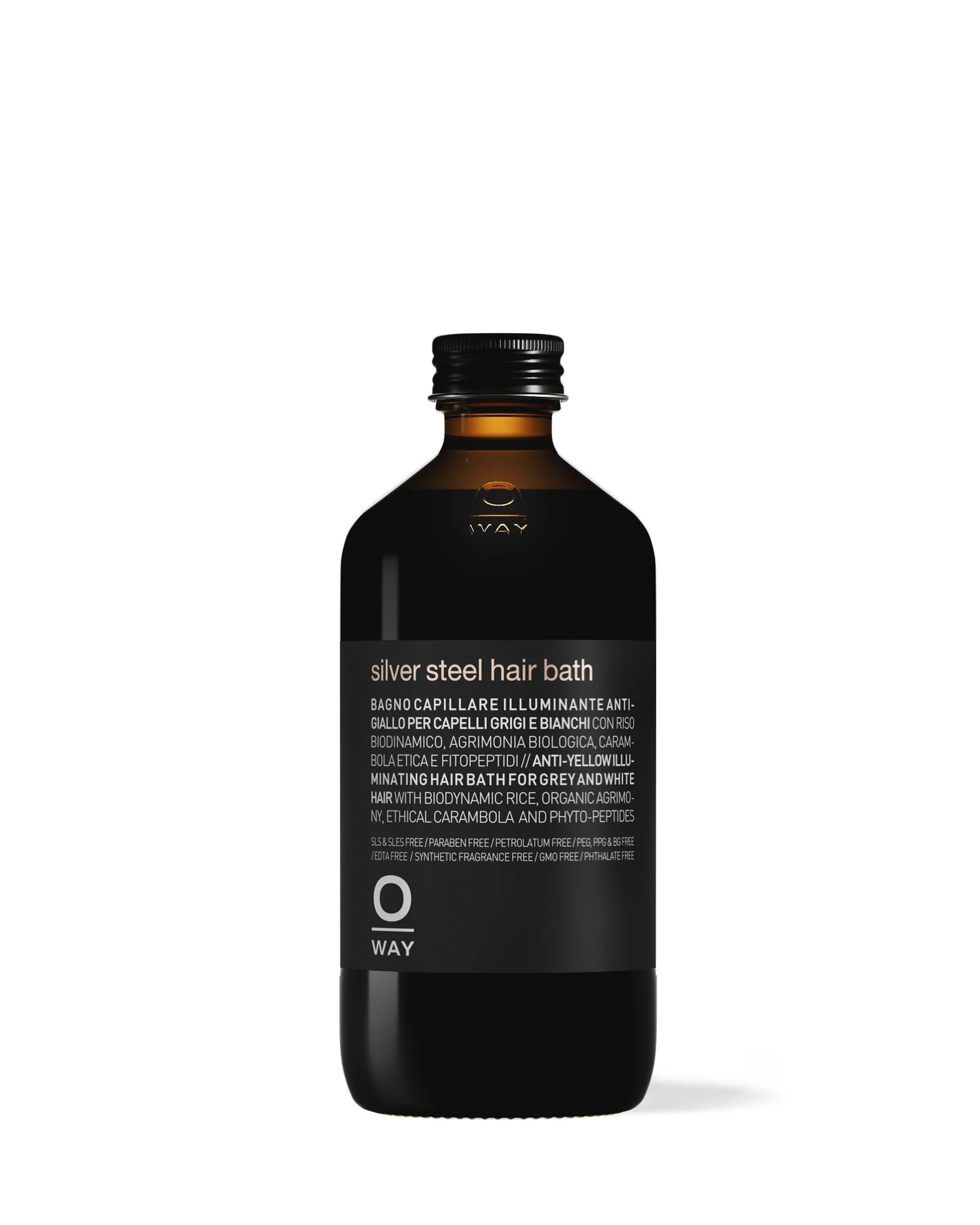 Silver Steel Hair Bath, Oway  240 ml
