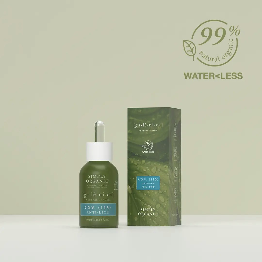 Galènica 115. Anti- Lice Nectar "Ekologisk kur mot löss" -Simply Organic 50 ml
