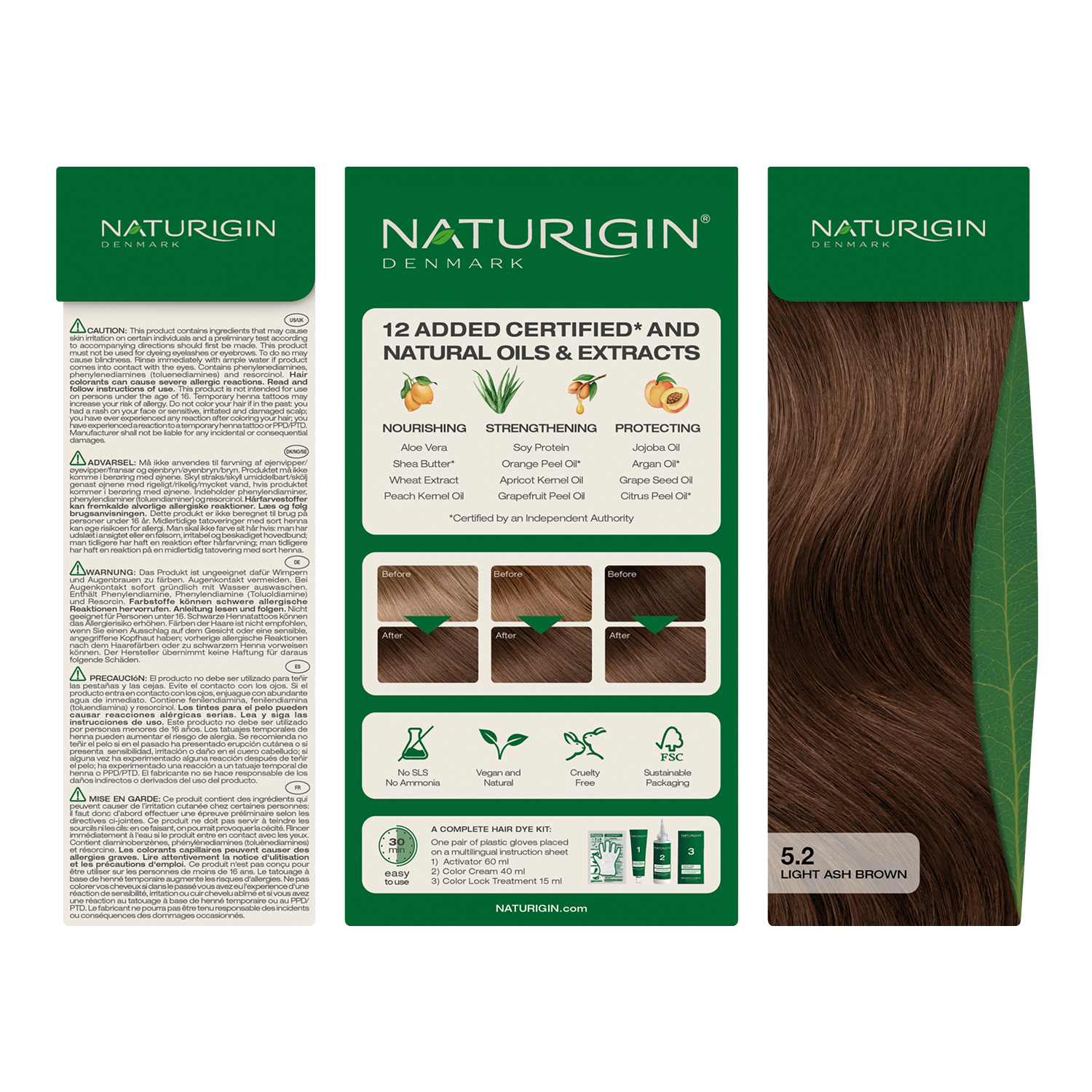 Light Ash Brown 5.2 - Naturigin