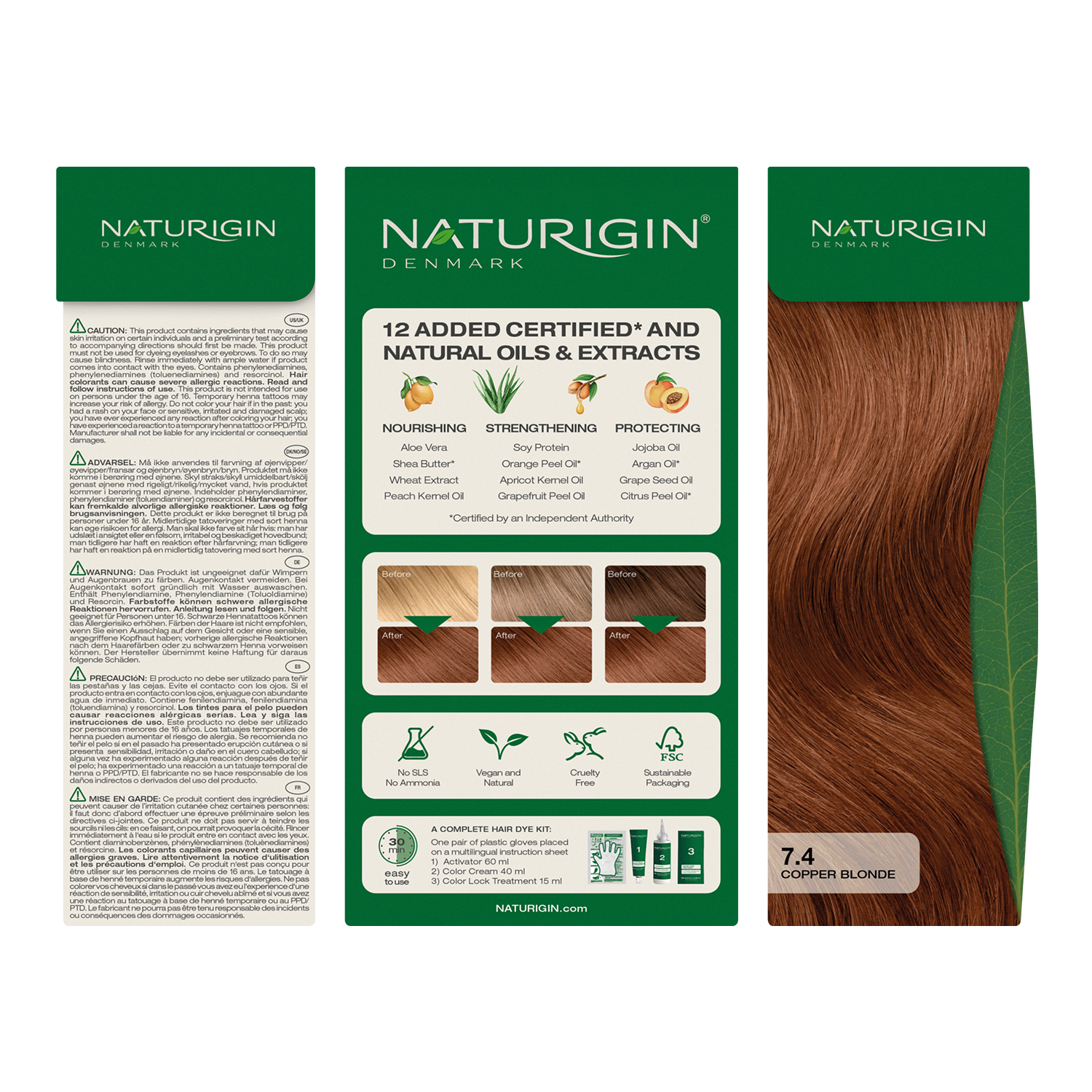 Copper Blonde 7.4 - Naturigin