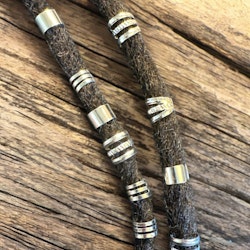 Silver Dread Cuff Set 8-10mm