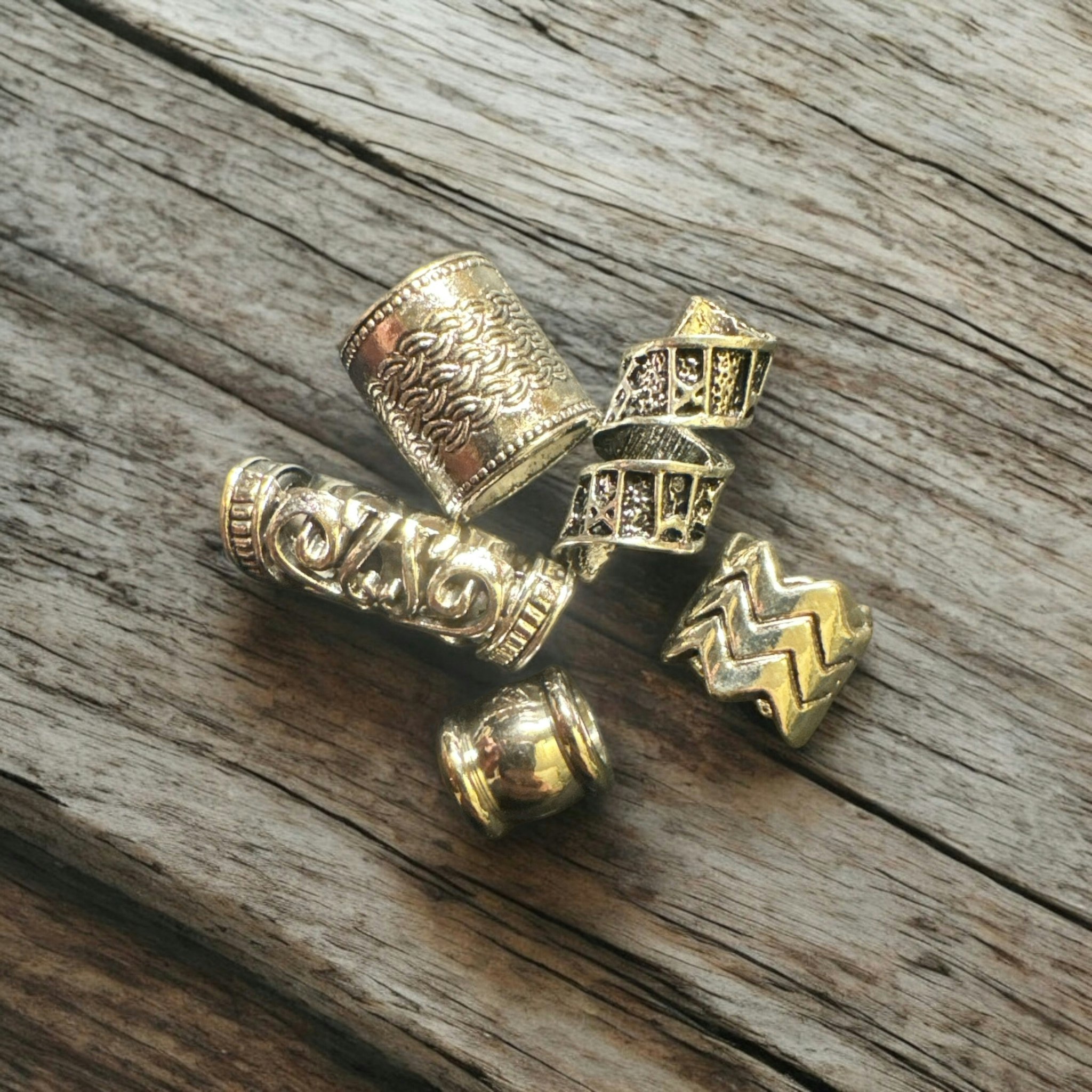 Large Silver Bead Set