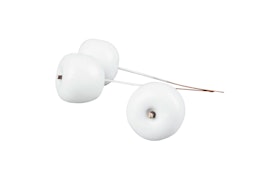 Äpple Vit/Tråd 45mm- 3 pack