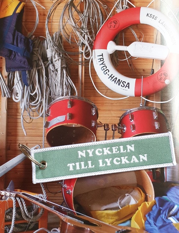 Nyckeln till lyckan  Nyckelring/tag